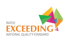 ACECQA exceeding national quality standard Logo
