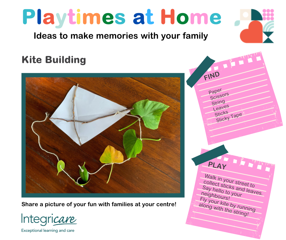 Playtimes at Home: Kite Building