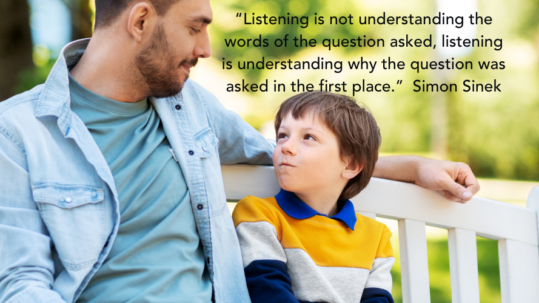 listening, empathy, parenting